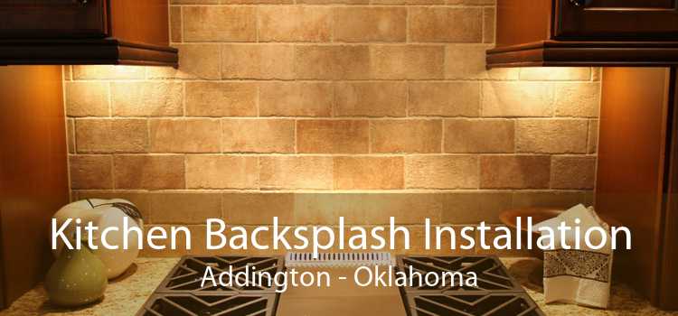 Kitchen Backsplash Installation Addington - Oklahoma