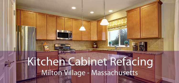 Kitchen Cabinet Refacing Milton Village - Massachusetts