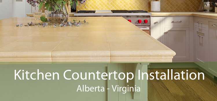 Kitchen Countertop Installation Alberta - Virginia