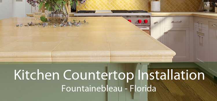 Kitchen Countertop Installation Fountainebleau - Florida