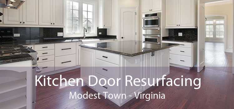 Kitchen Door Resurfacing Modest Town - Virginia