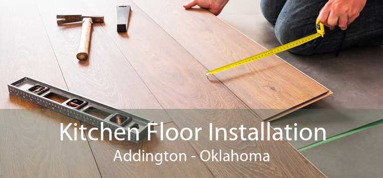 Kitchen Floor Installation Addington - Oklahoma
