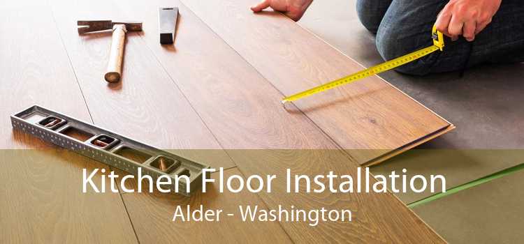 Kitchen Floor Installation Alder - Washington