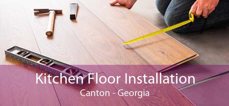 Kitchen Floor Installation Canton - Georgia