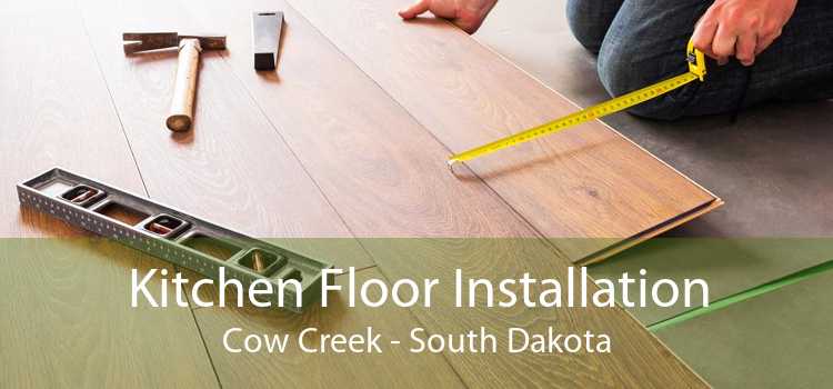 Kitchen Floor Installation Cow Creek - South Dakota