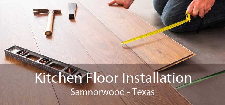 Kitchen Floor Installation Samnorwood - Texas