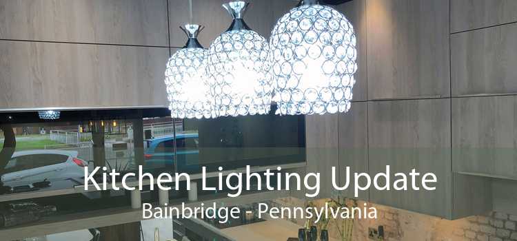 Kitchen Lighting Update Bainbridge - Pennsylvania