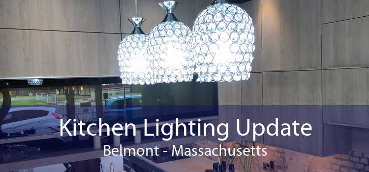 Kitchen Lighting Update Belmont - Massachusetts