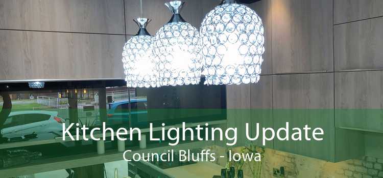 Kitchen Lighting Update Council Bluffs - Iowa