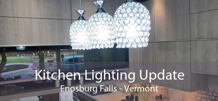 Kitchen Lighting Update Enosburg Falls - Vermont