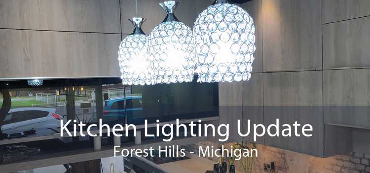 Kitchen Lighting Update Forest Hills - Michigan