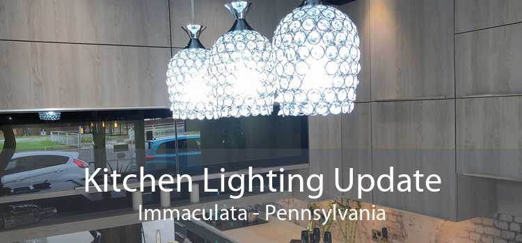 Kitchen Lighting Update Immaculata - Pennsylvania