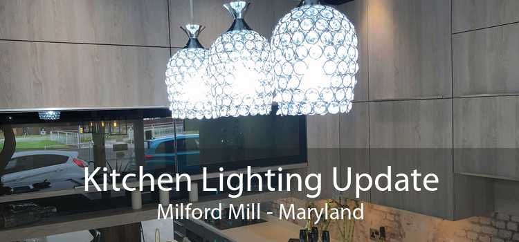 Kitchen Lighting Update Milford Mill - Maryland