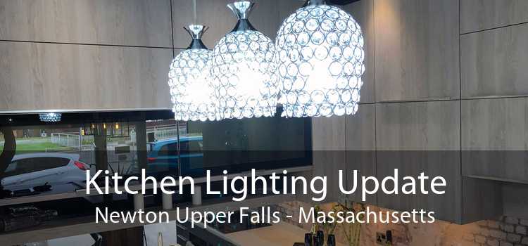 Kitchen Lighting Update Newton Upper Falls - Massachusetts