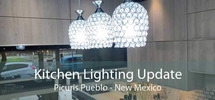 Kitchen Lighting Update Picuris Pueblo - New Mexico