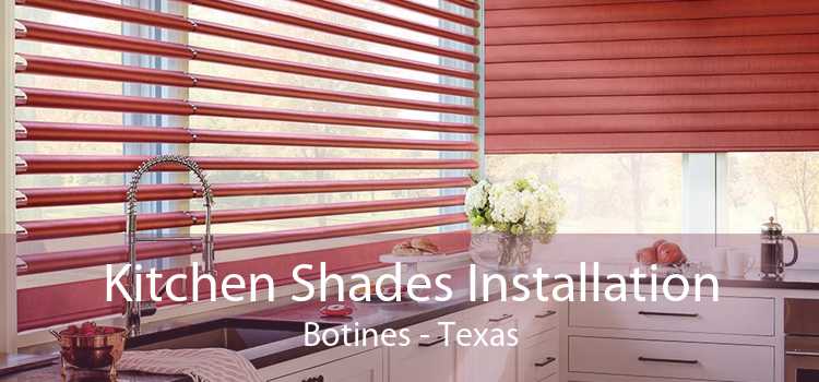 Kitchen Shades Installation Botines - Texas