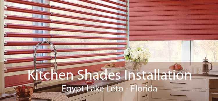 Kitchen Shades Installation Egypt Lake Leto - Florida