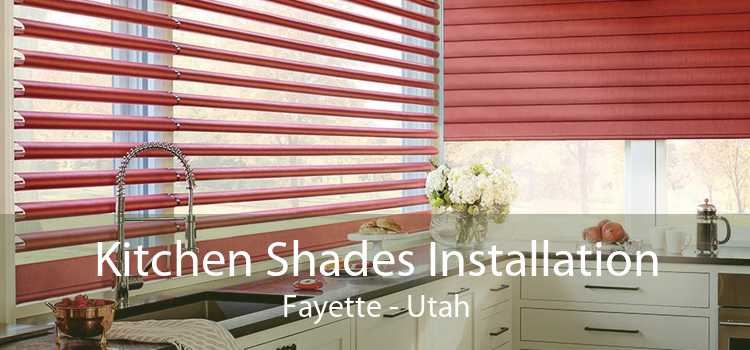 Kitchen Shades Installation Fayette - Utah