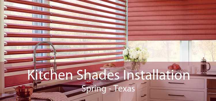 Kitchen Shades Installation Spring - Texas