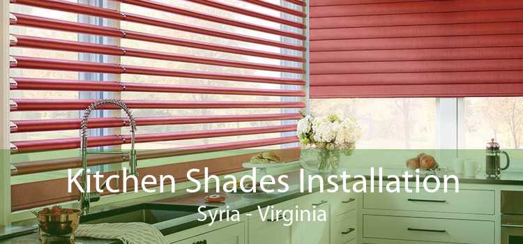 Kitchen Shades Installation Syria - Virginia