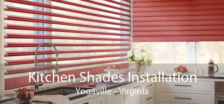 Kitchen Shades Installation Yogaville - Virginia