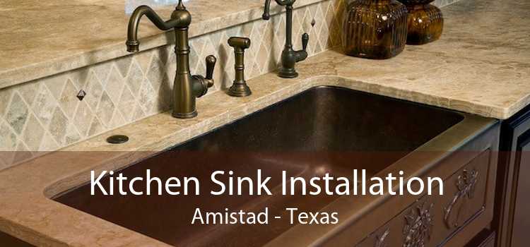 Kitchen Sink Installation Amistad - Texas