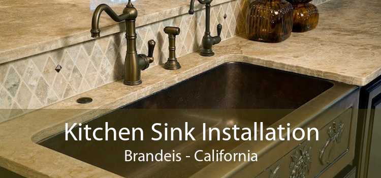 Kitchen Sink Installation Brandeis - California