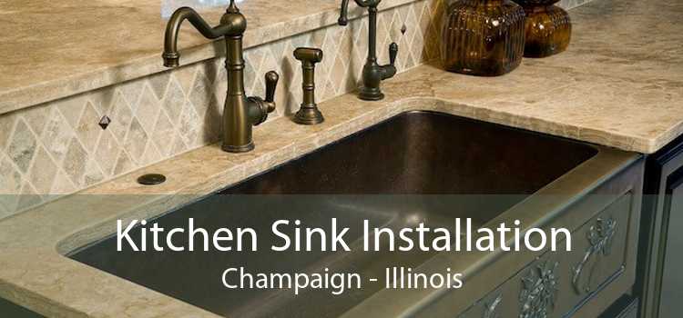Kitchen Sink Installation Champaign - Illinois