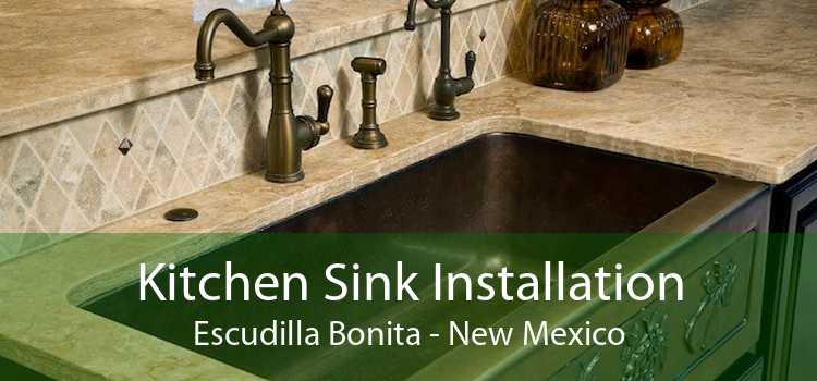Kitchen Sink Installation Escudilla Bonita - New Mexico