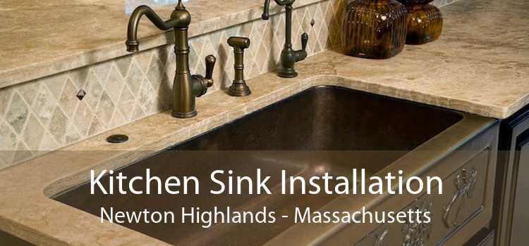 Kitchen Sink Installation Newton Highlands - Massachusetts