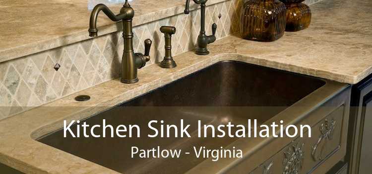 Kitchen Sink Installation Partlow - Virginia
