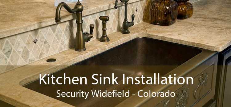 Kitchen Sink Installation Security Widefield - Colorado