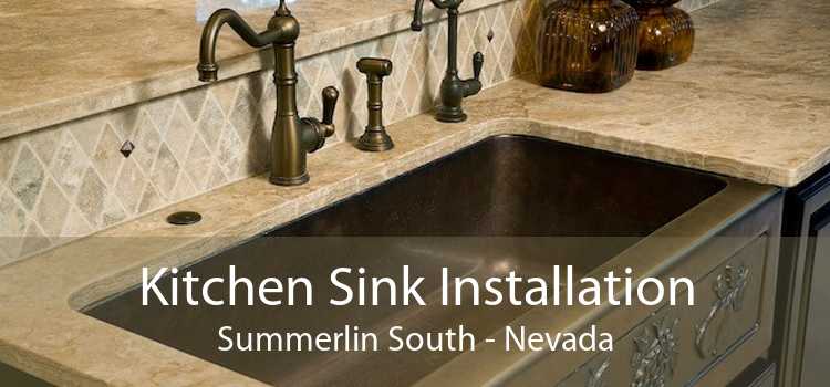 Kitchen Sink Installation Summerlin South - Nevada