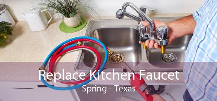 Replace Kitchen Faucet Spring - Texas