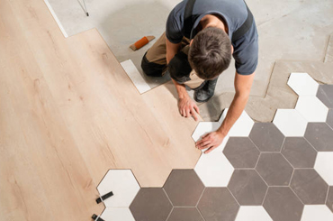 Kitchen Floor Installation in Burlington